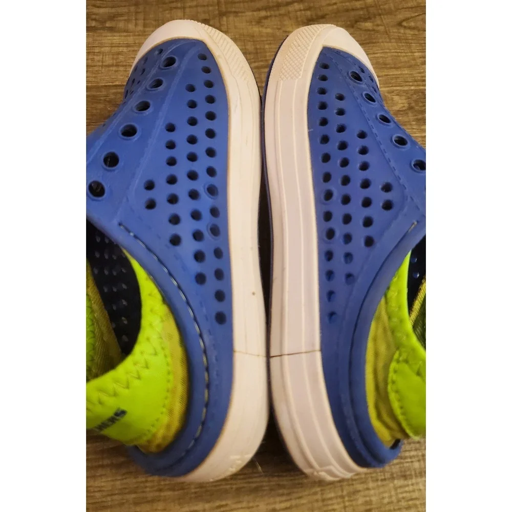 Skechers Foamies Guzman‎ Steps Clog Shoes Youth Size 12 Blue